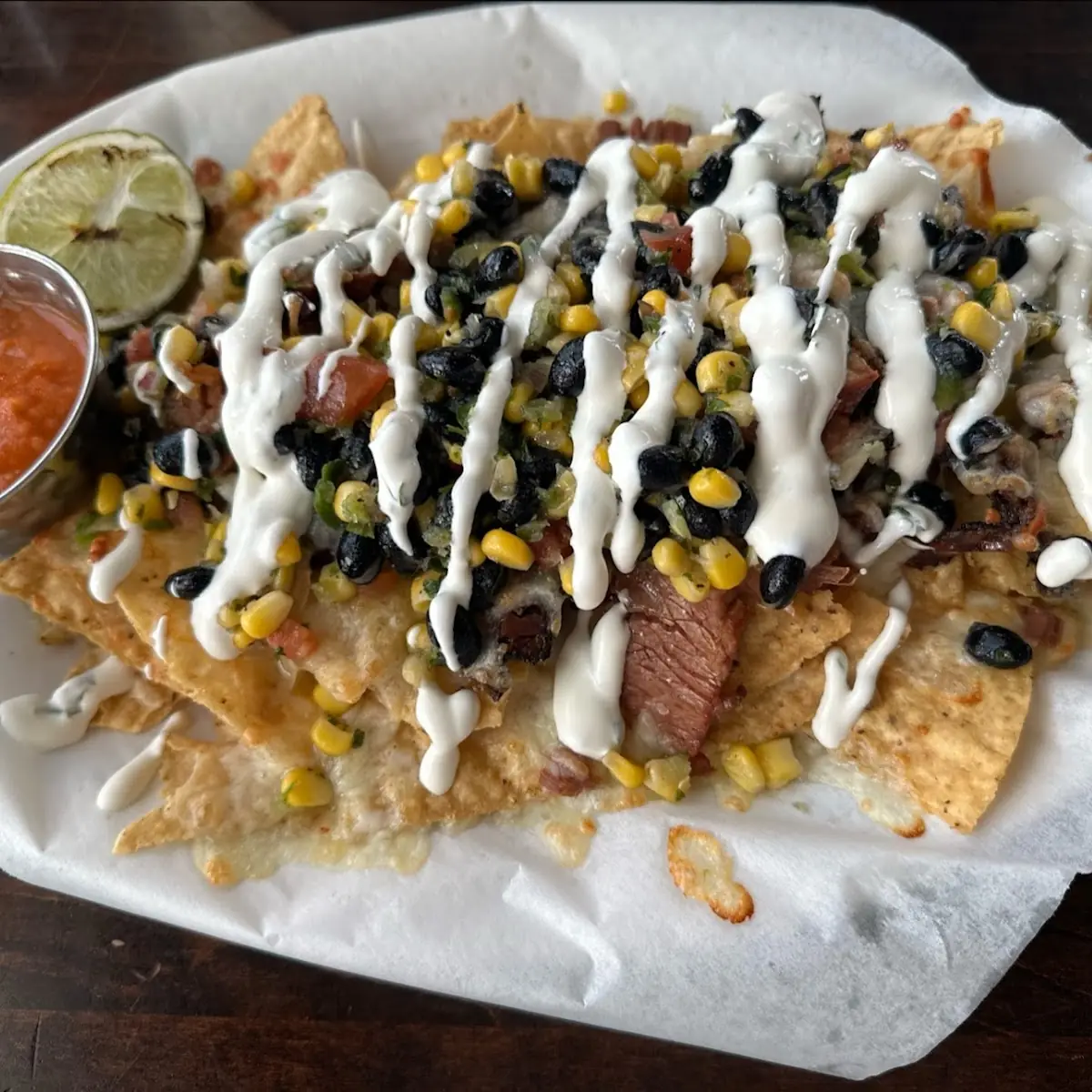 Black Bean Nachos