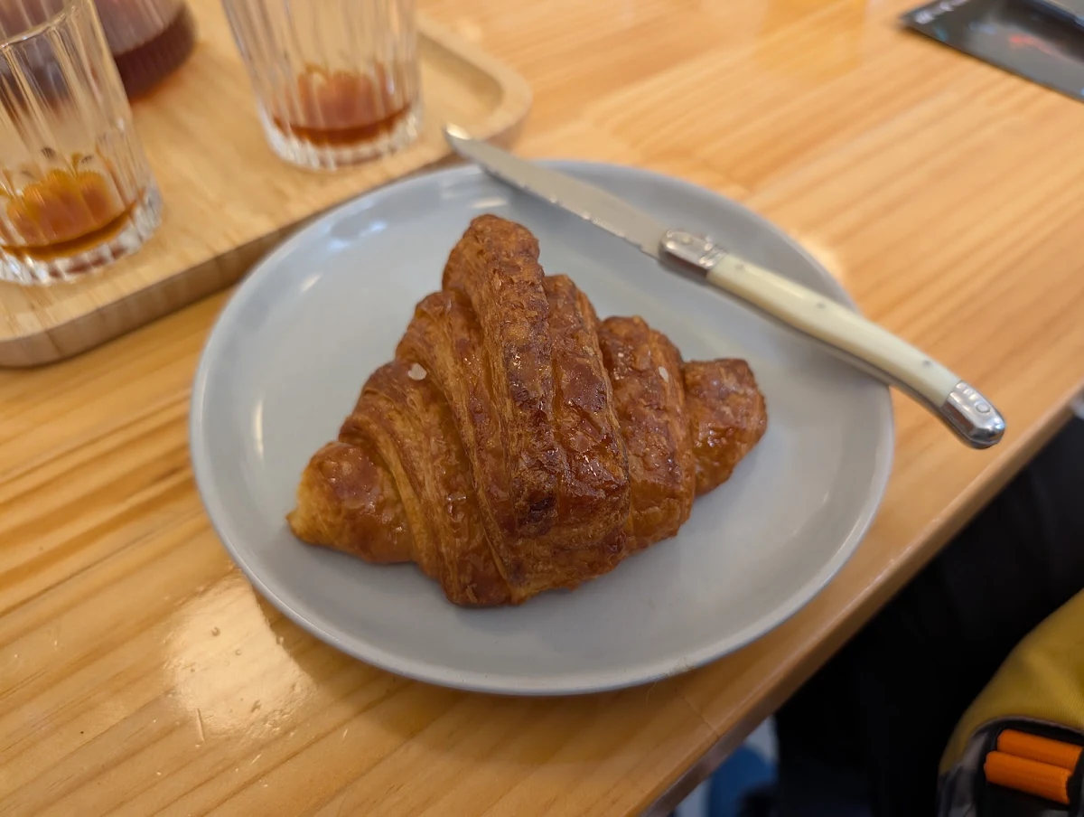 Sea Salt and Leatherwood Honey Croissant