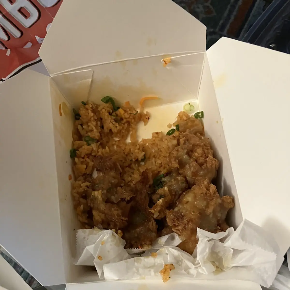 Chicken Crispy with Kimchi Fried Rice