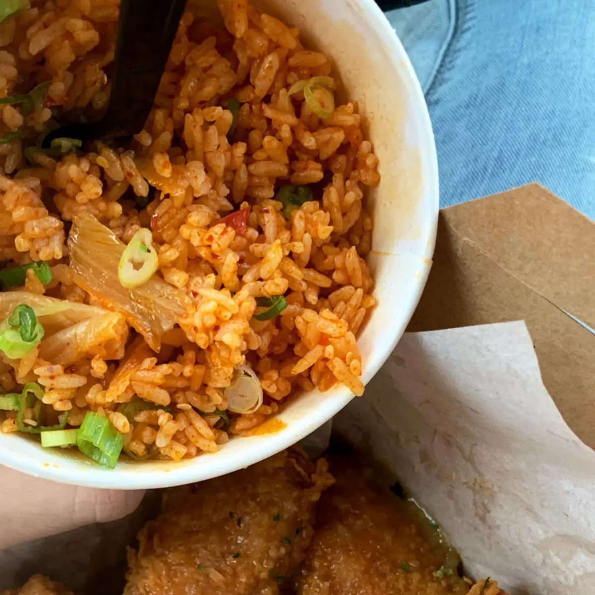 Garlic Fried Chicken Flats