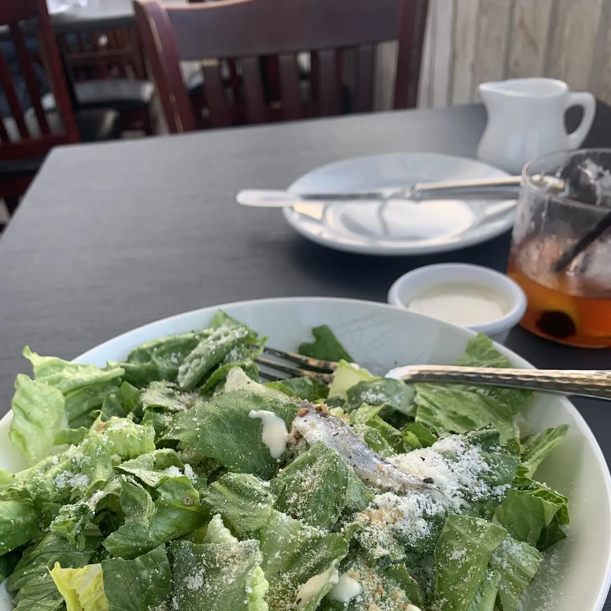 Caesar Salad with Freshly Grated Parmesan Cheese