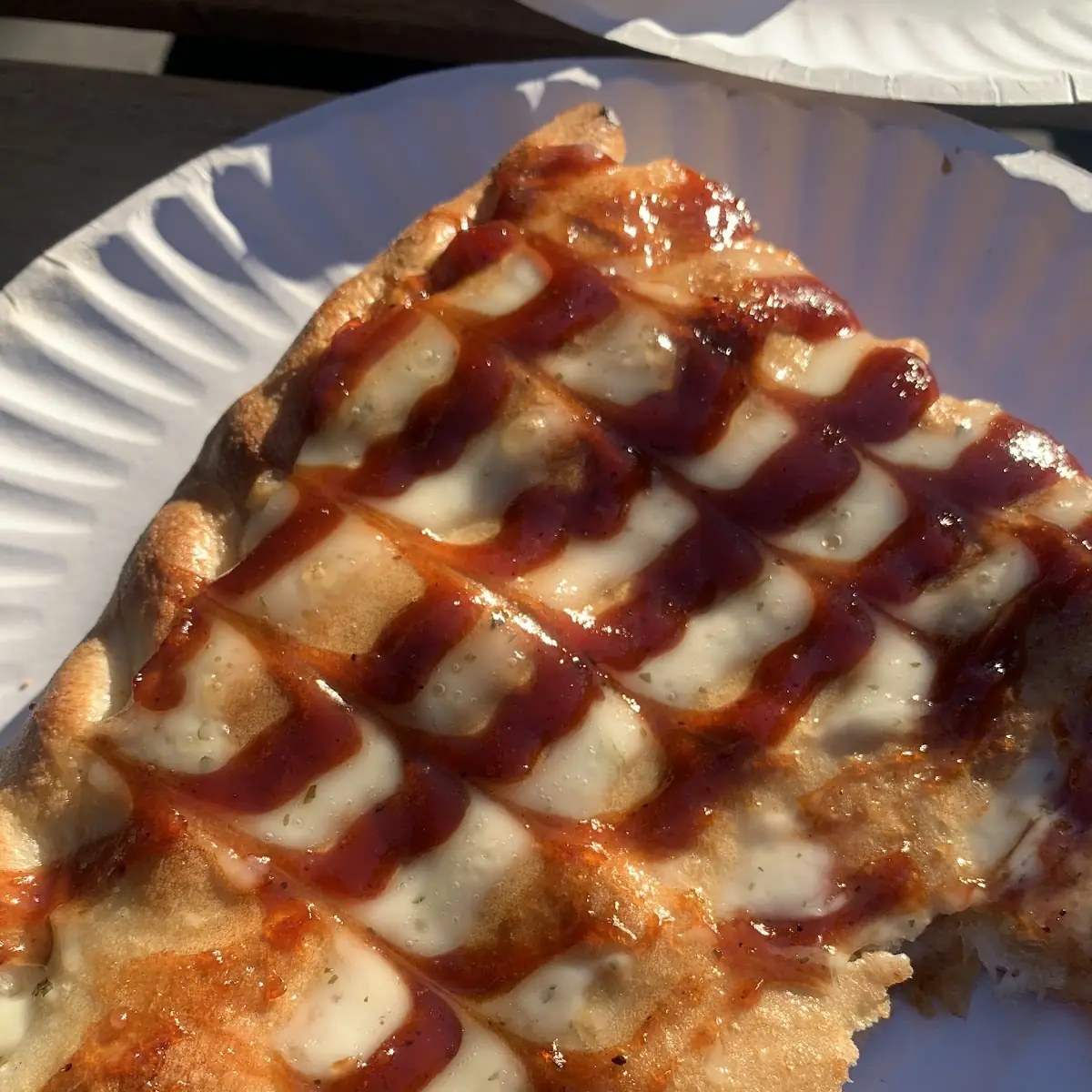 Stuffed BBQ Chicken Pizza