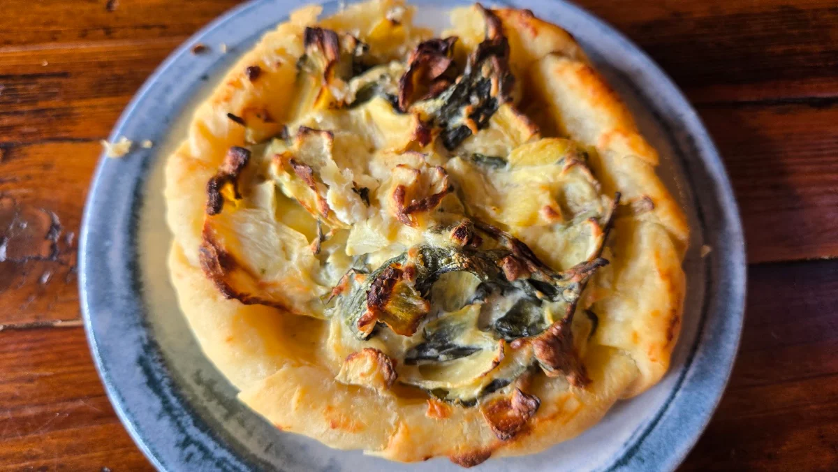 Bacon & Goat Cheese Galette
