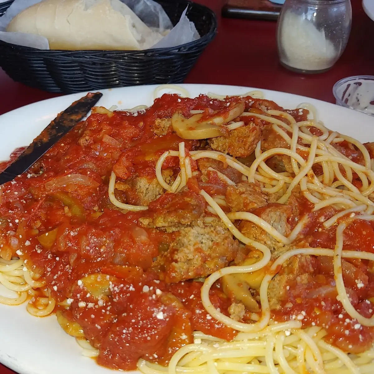 Spaghetti and Meatballs-