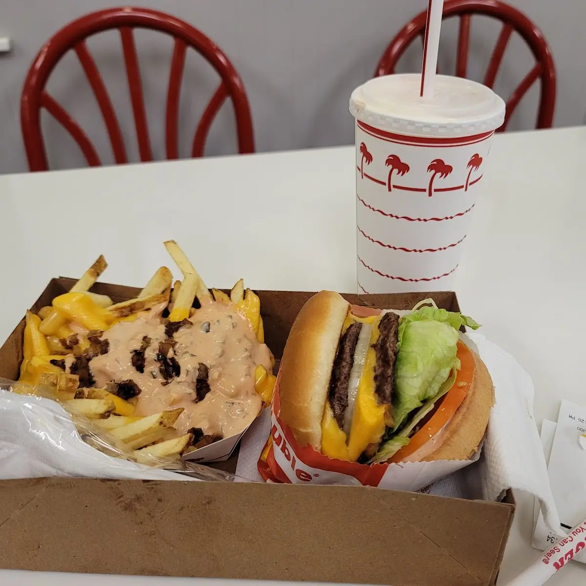 Double Double Cheeseburger Combo