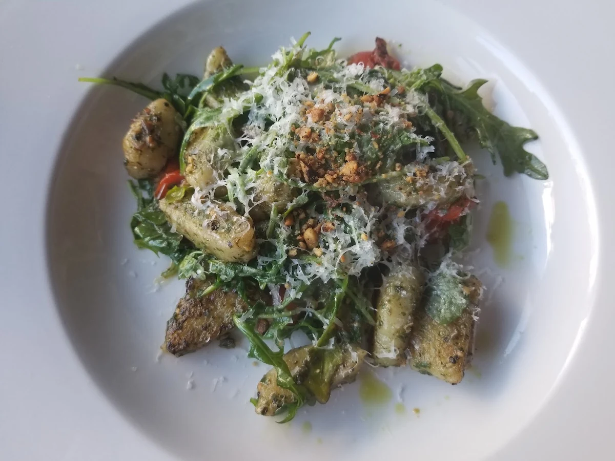 Arugula Walnut Pesto Gnocchi, aFrite Restaurant