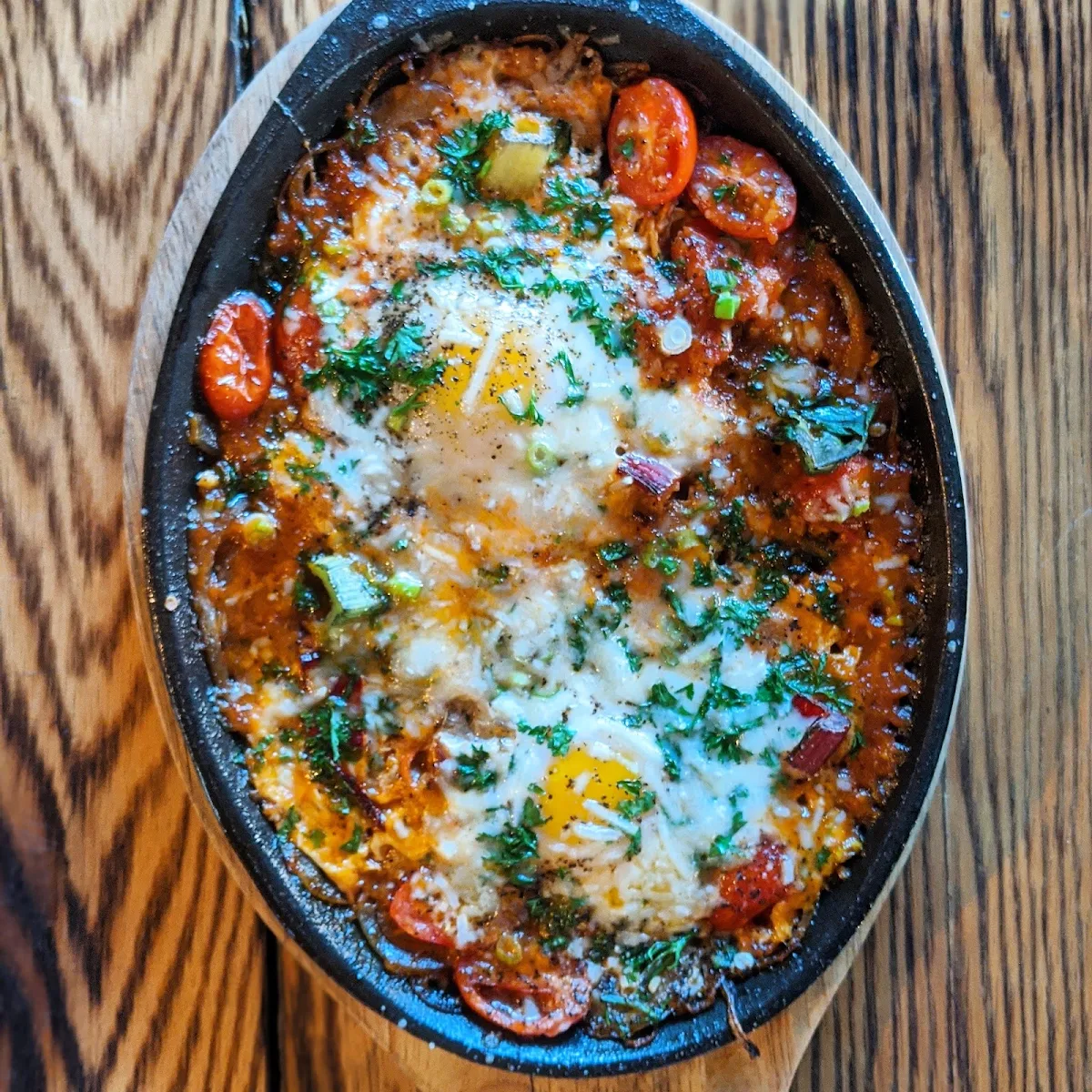 Shakshouka, aFrite Restaurant