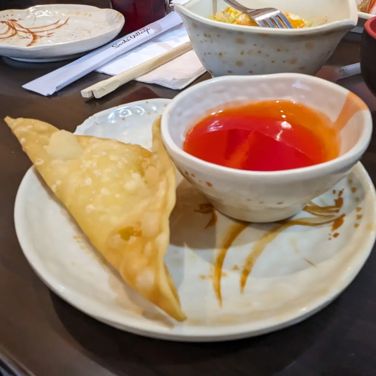 Cheese Wonton 8