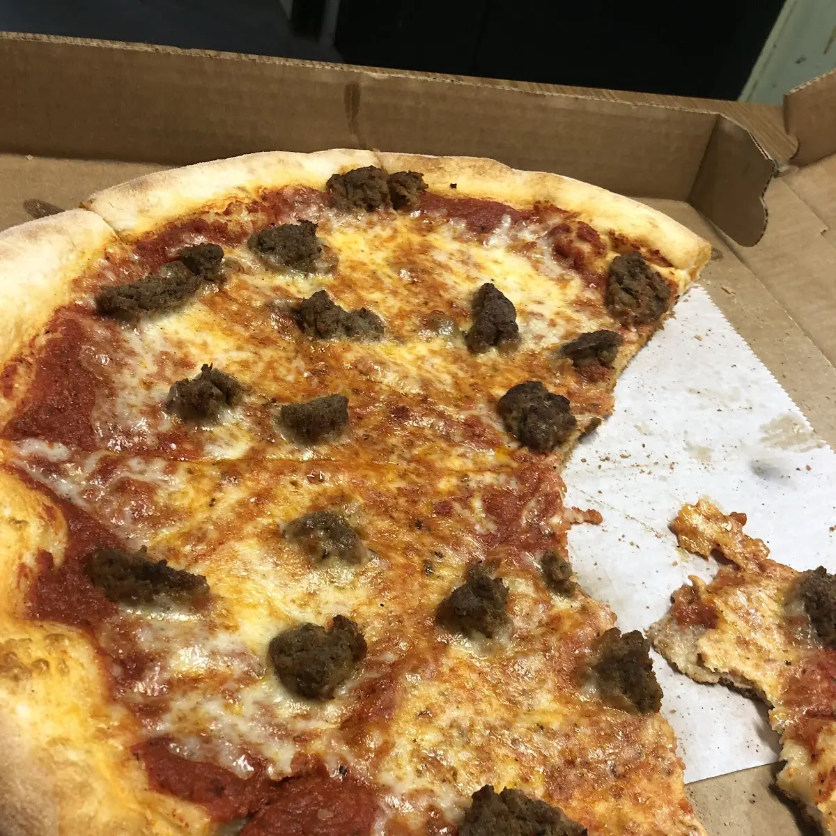 Meatball Pizza
