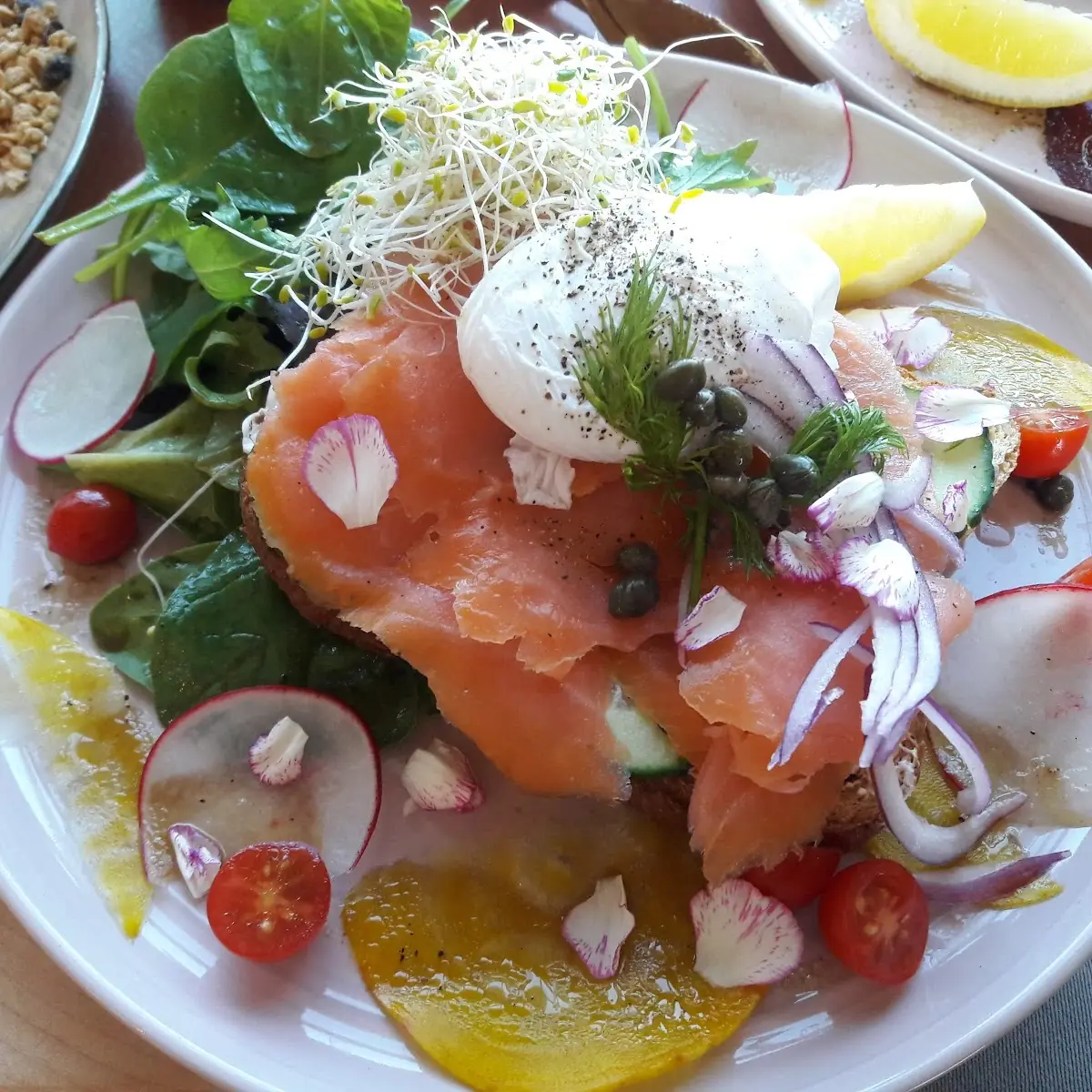 Smoked Salmon Toast