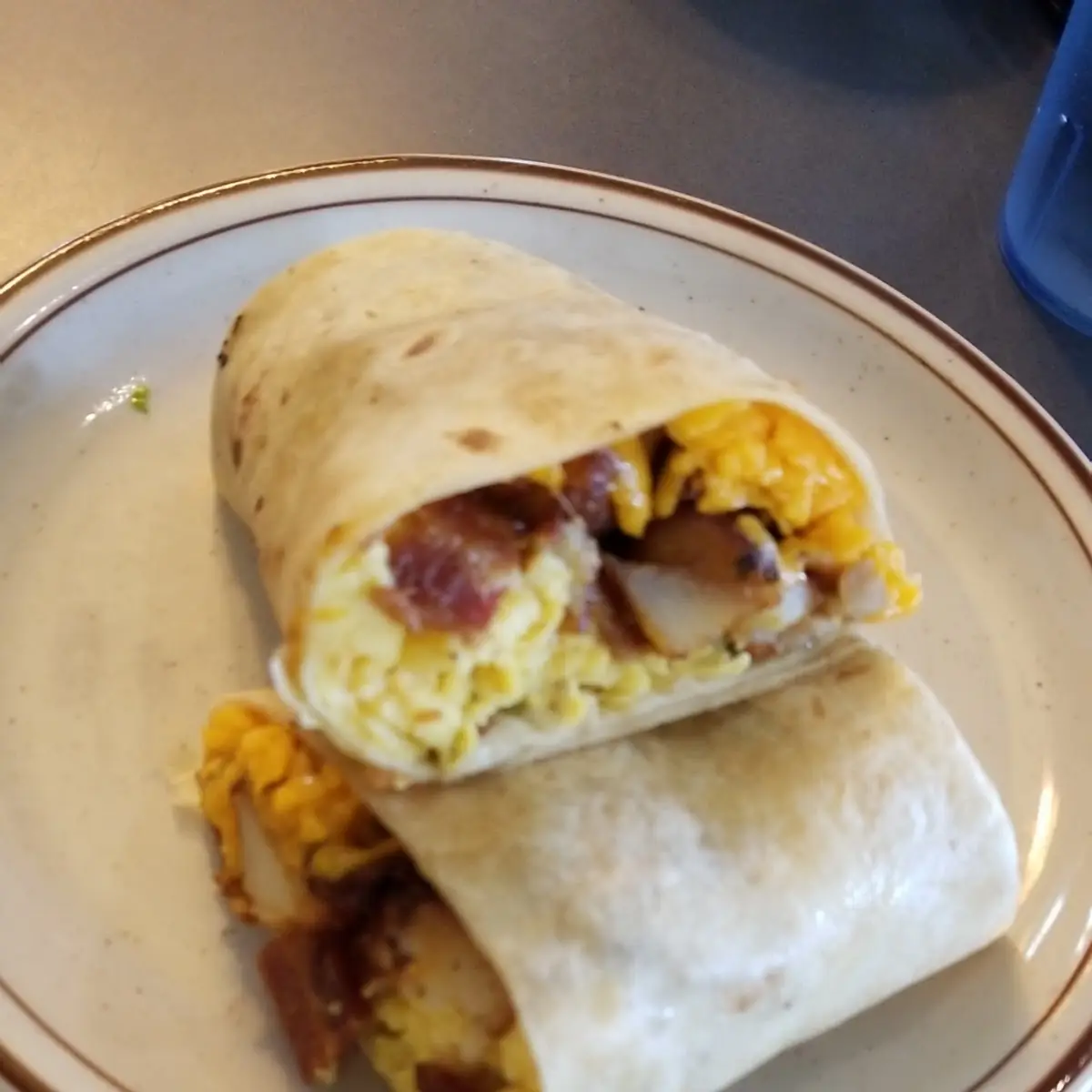 New Mexican Breakfast Burrito
