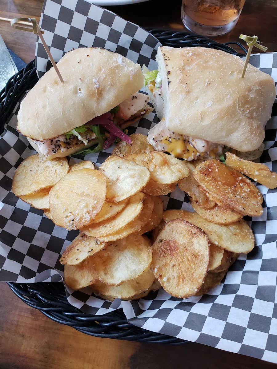 Chicken Sandwich Parmesan Chips