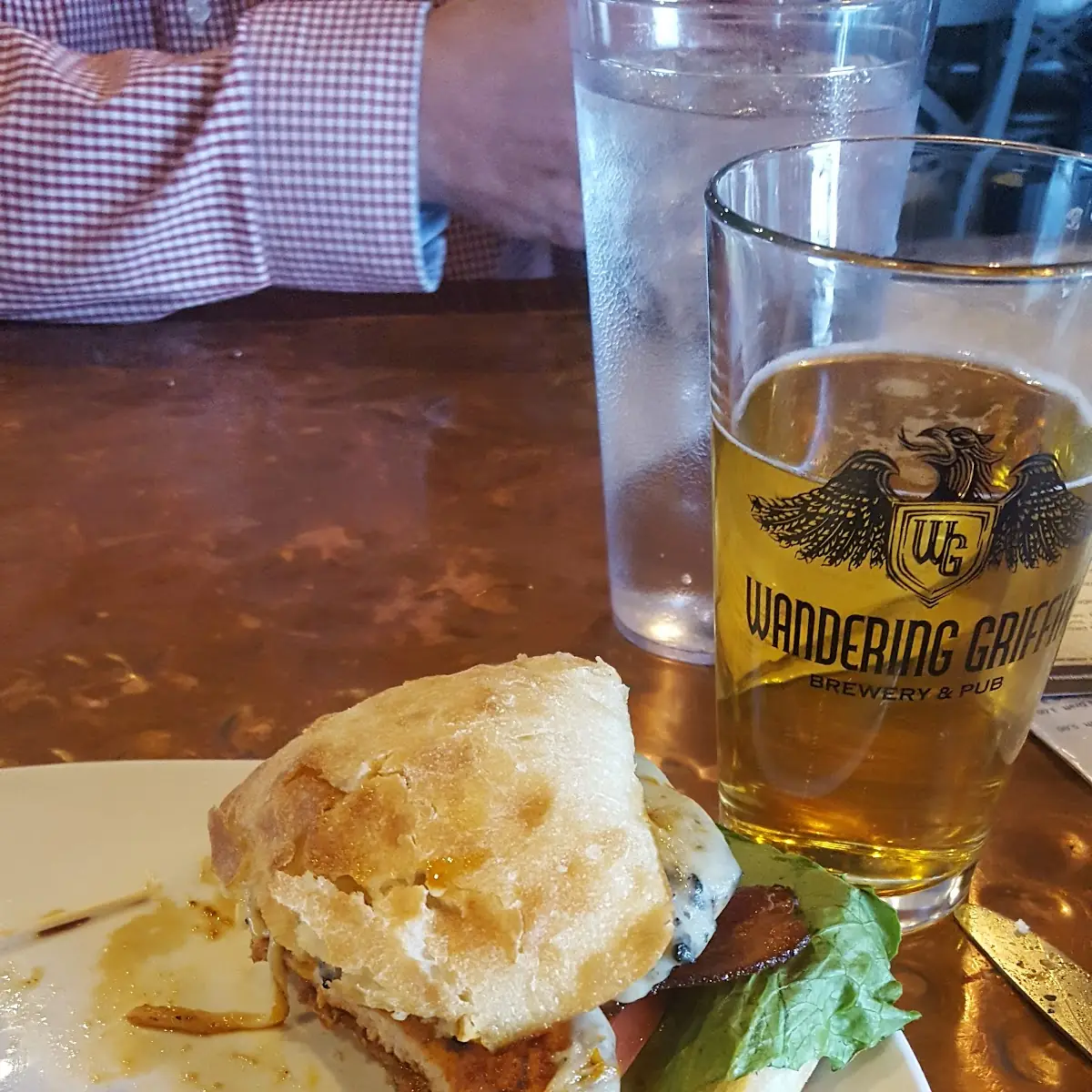 Hoppy Lemon IPA Chicken Sandwich