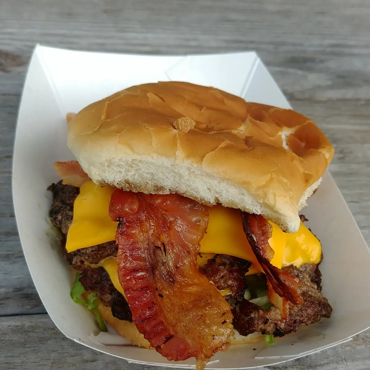 Bacon Smash Burger