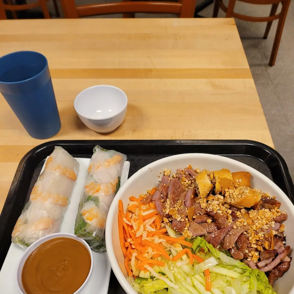 Spring Roll and Bún