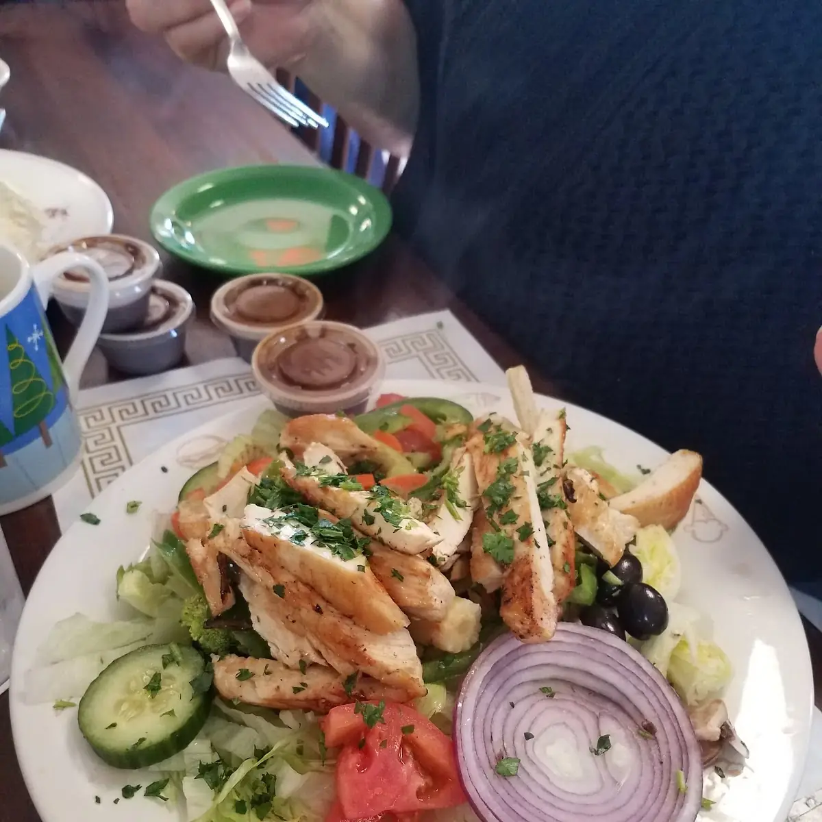 Eddy's Gyro Salad