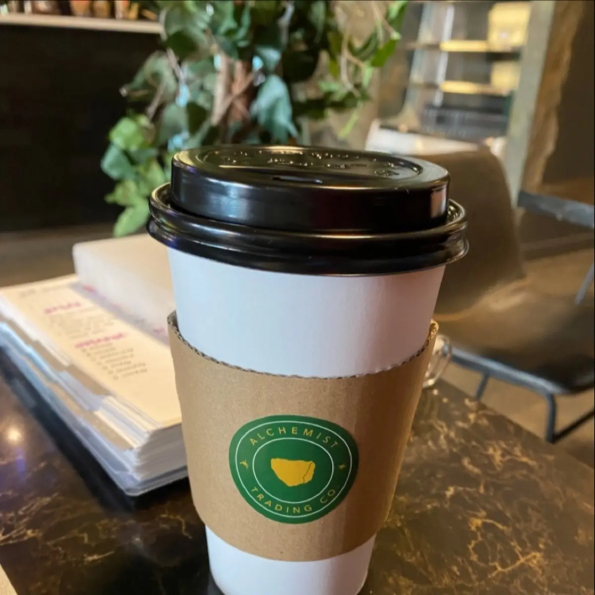 Dutch Latte with Almond Milk