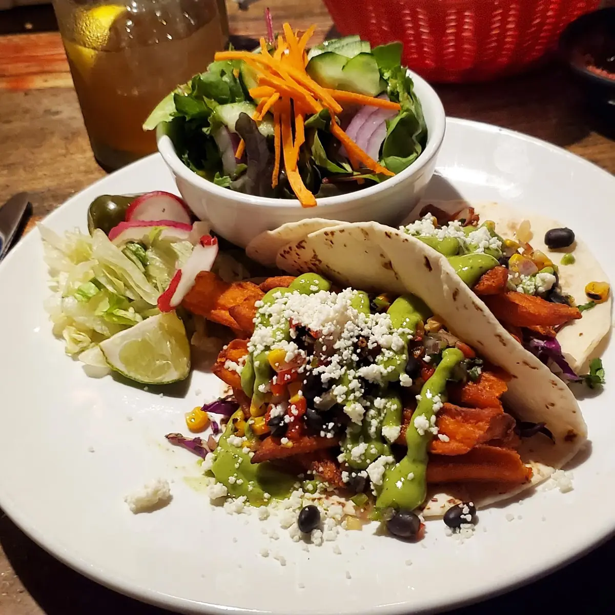 2 Sweet Potato Tacos