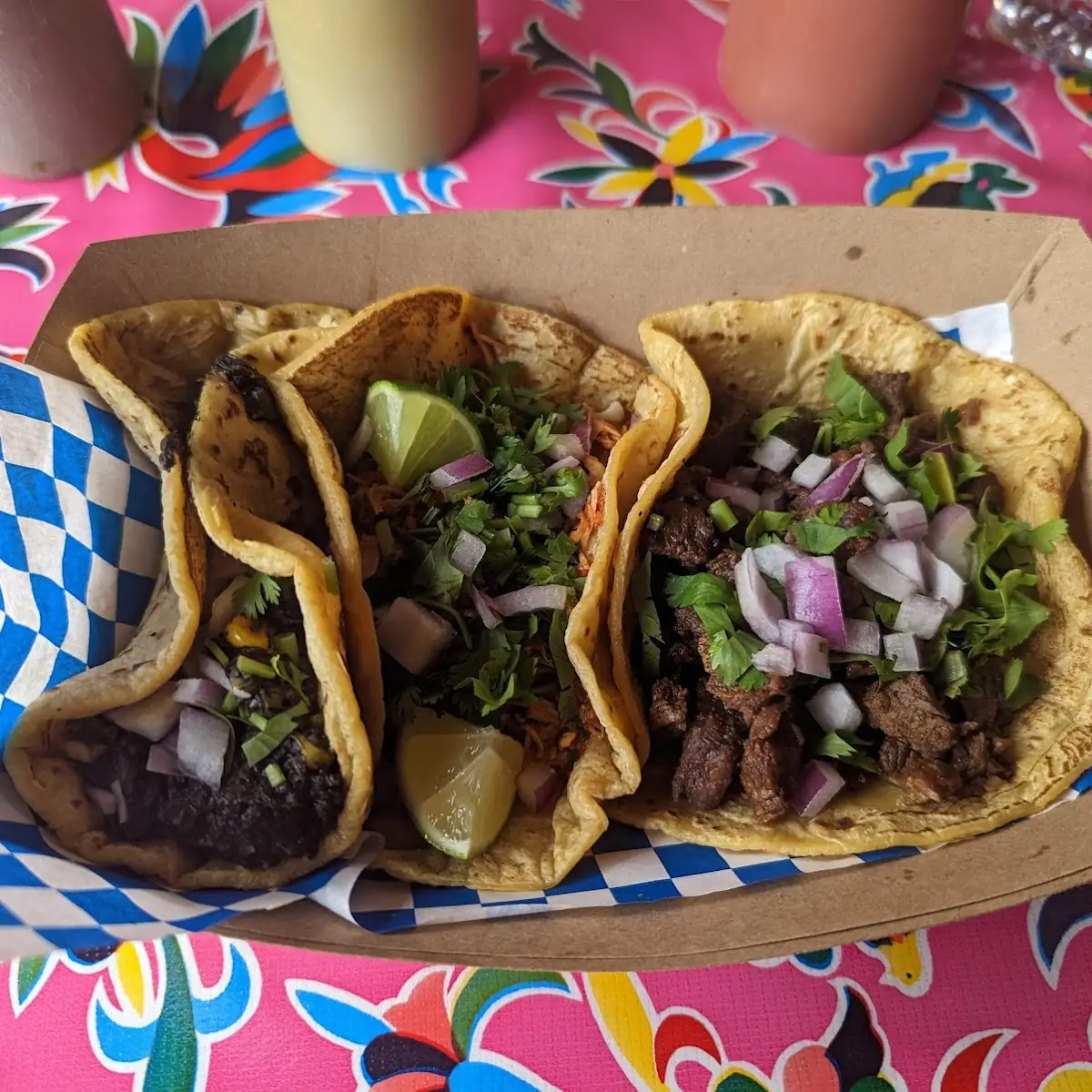 Tacos De Asada and Tacos Al Pastor