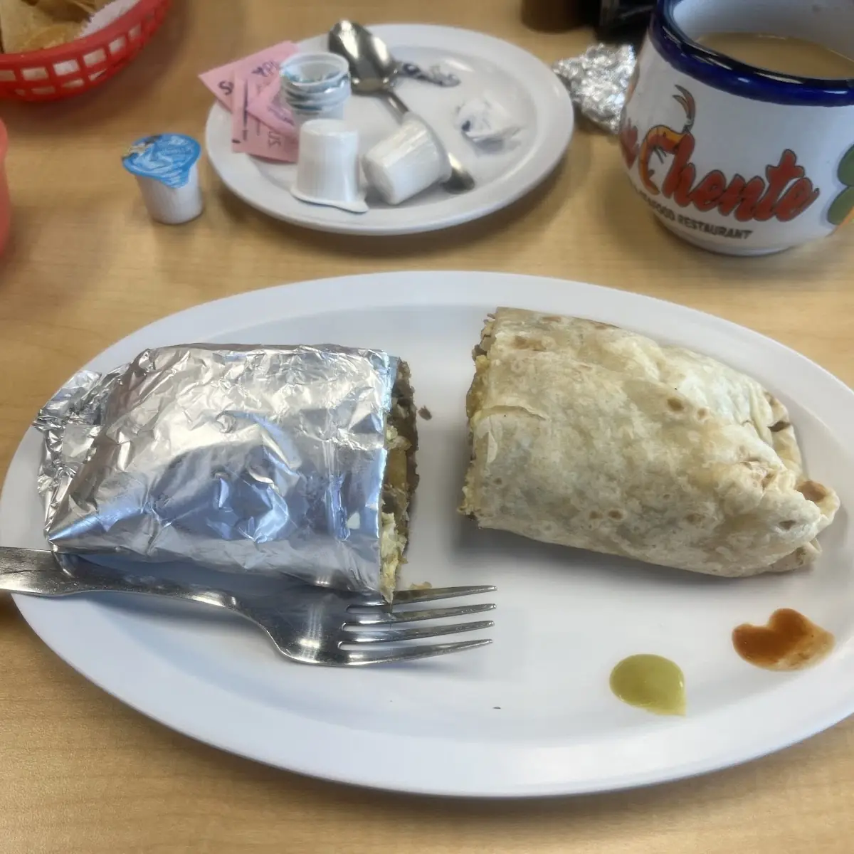 Egg & Winnier Link Burrito
