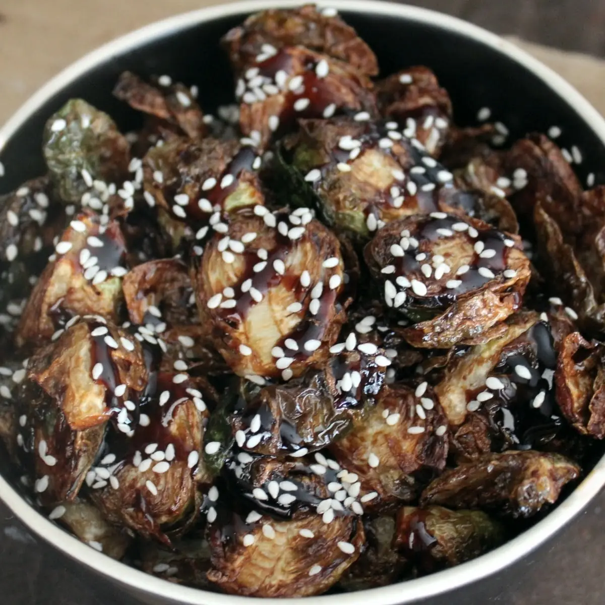 Brussels Sprouts with Balsamic Glaze