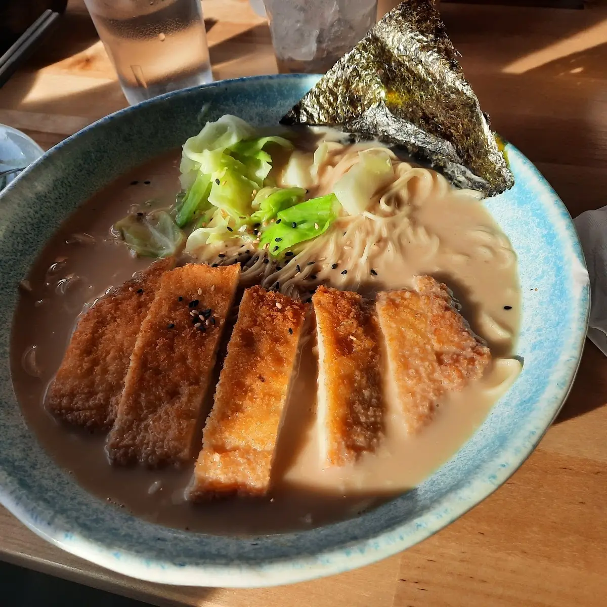Miso Ramen with Fried Chicken