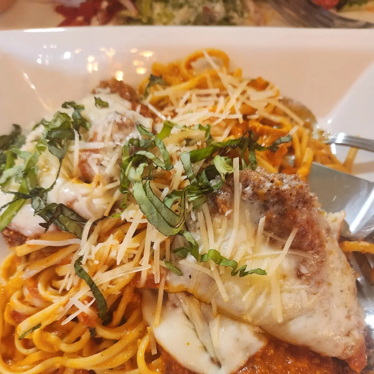 Chicken Parmesan Pasta