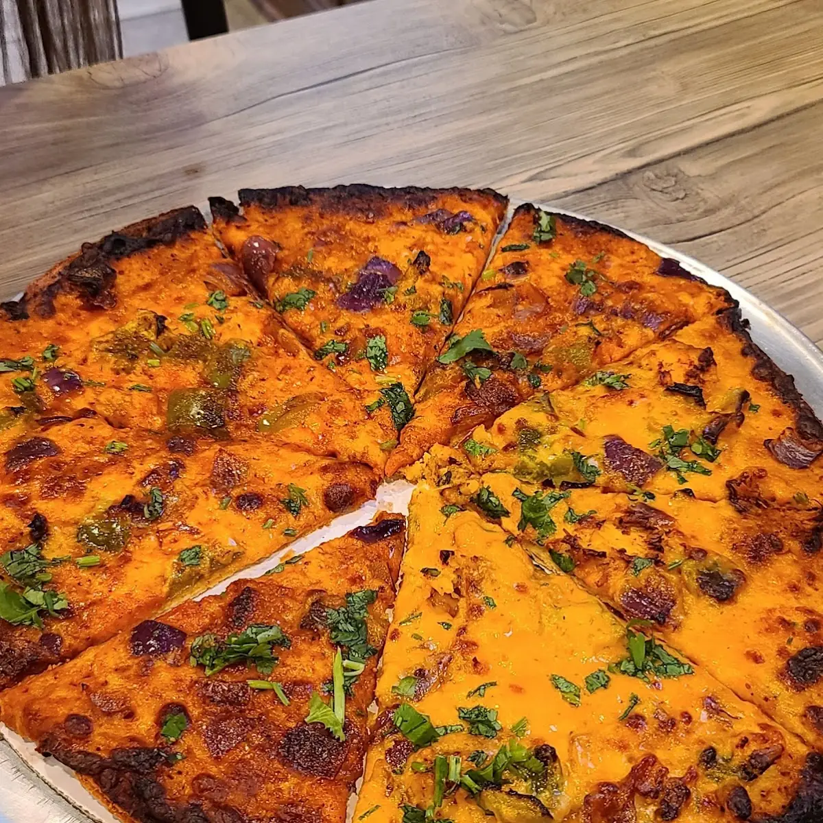 Chicken Korma Pizza