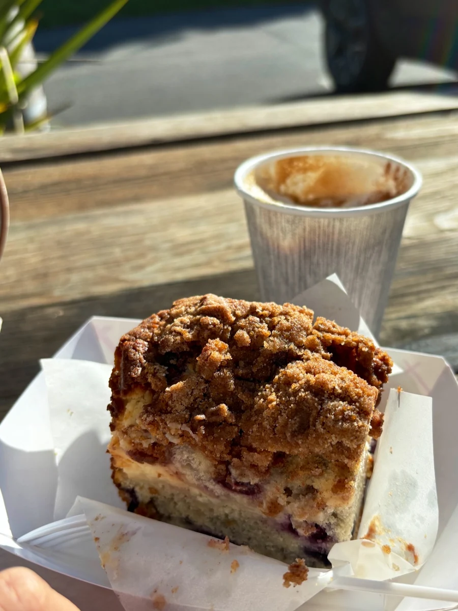 Blueberry Cream Cheese Coffee Cake
