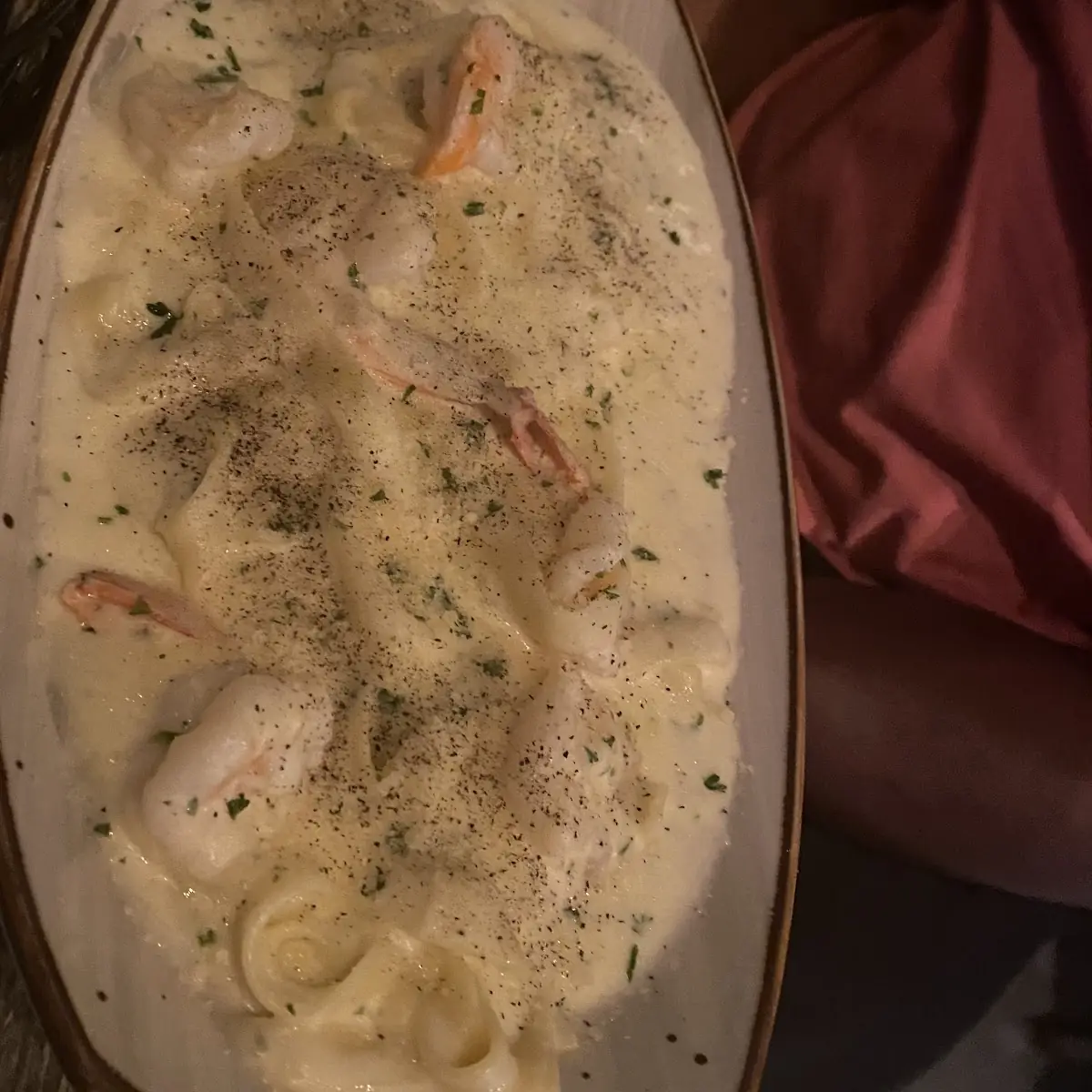 Shrimp Alfredo