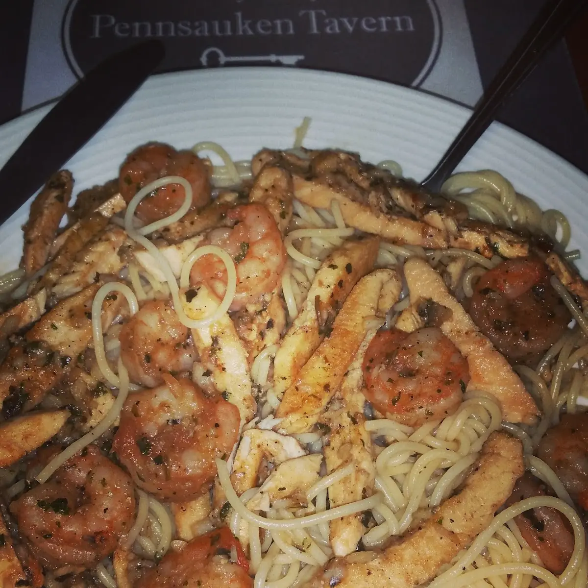 Shrimp & Chicken Pasta