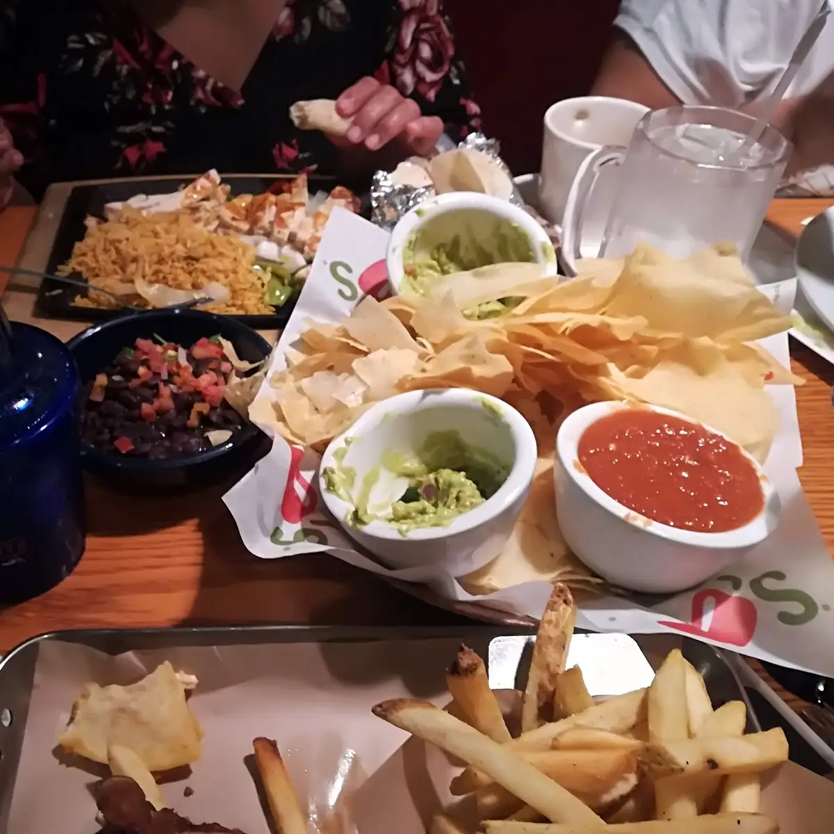 Bottomless Chips Soup & Side Salad