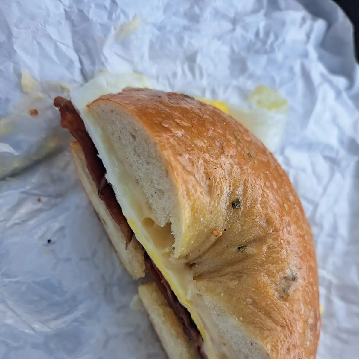 Taylor Ham Egg & Cheese