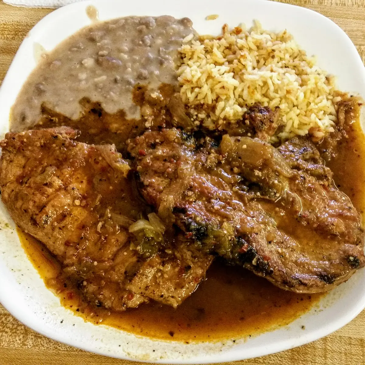 Chuletas De Puerco Pork Chops