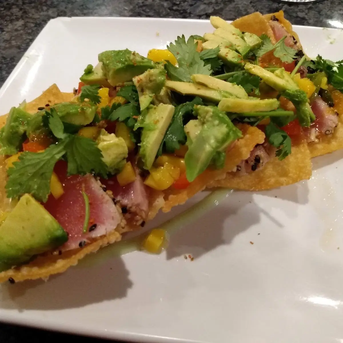 Ahi Tuna Nachos