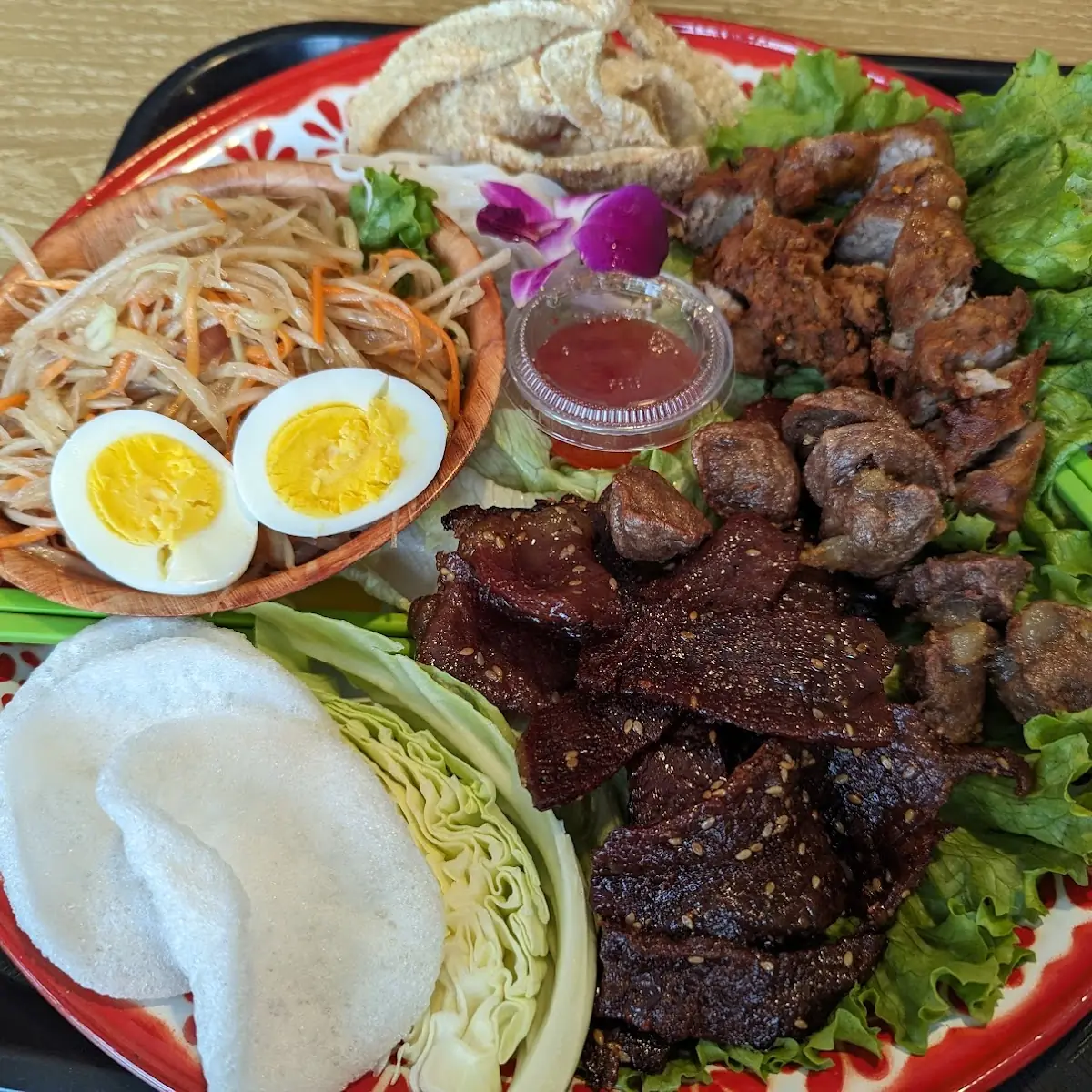 Lao Sample Platter for Two