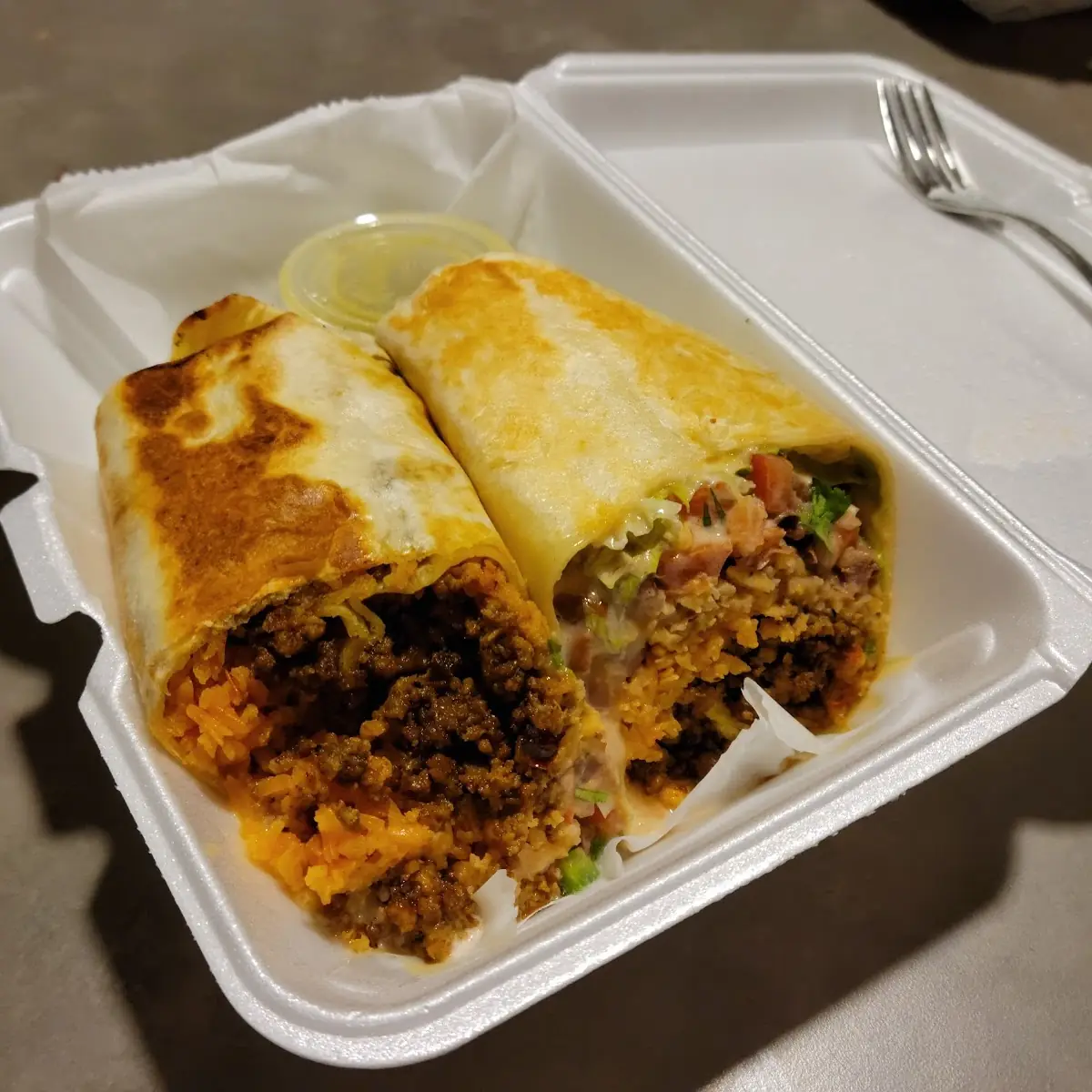Carne Asada Burrito