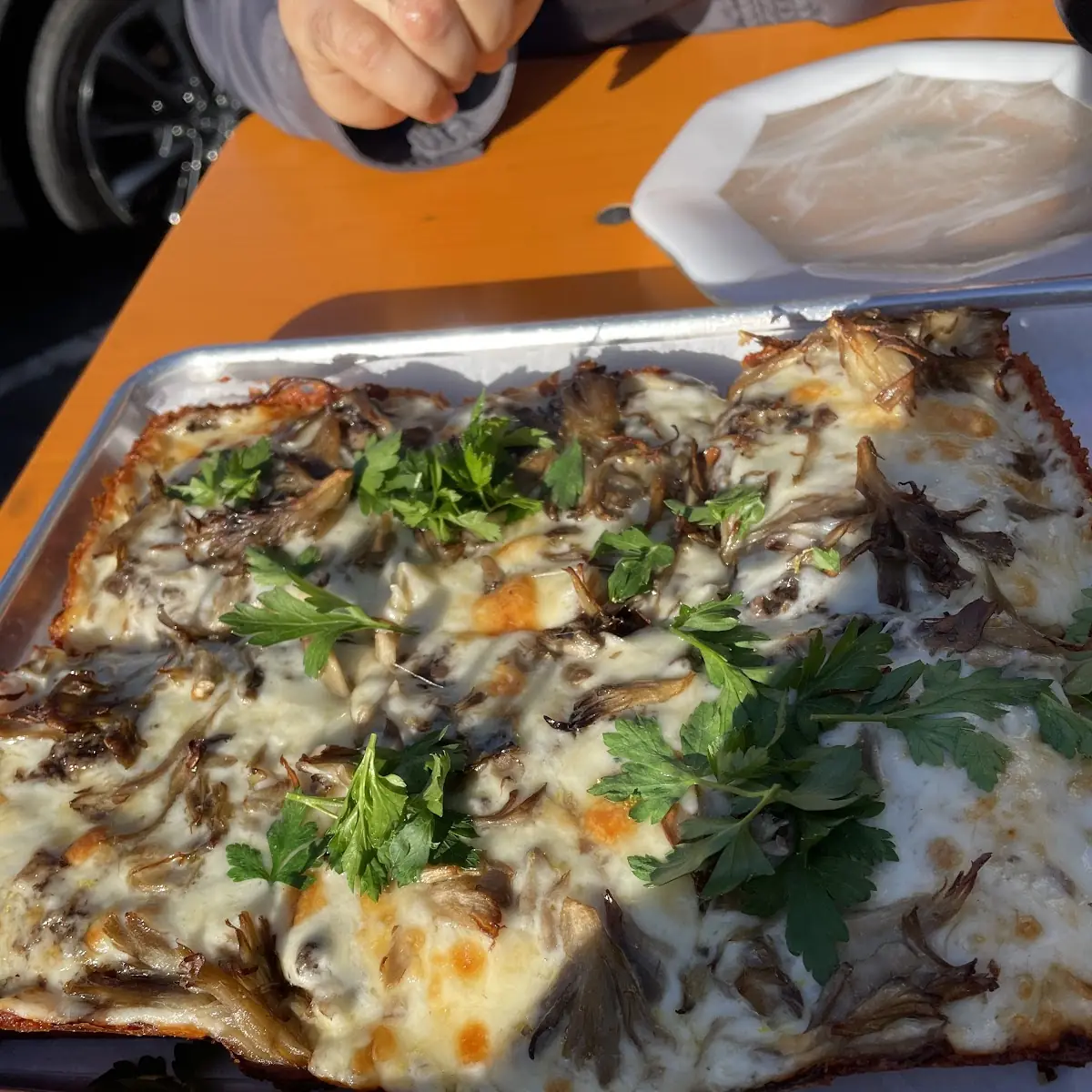 Mushroom Pizza