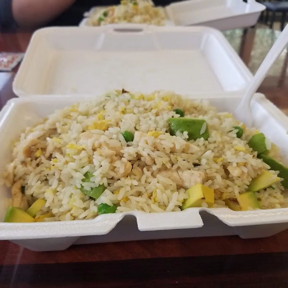Ginger Avocado Fried Rice
