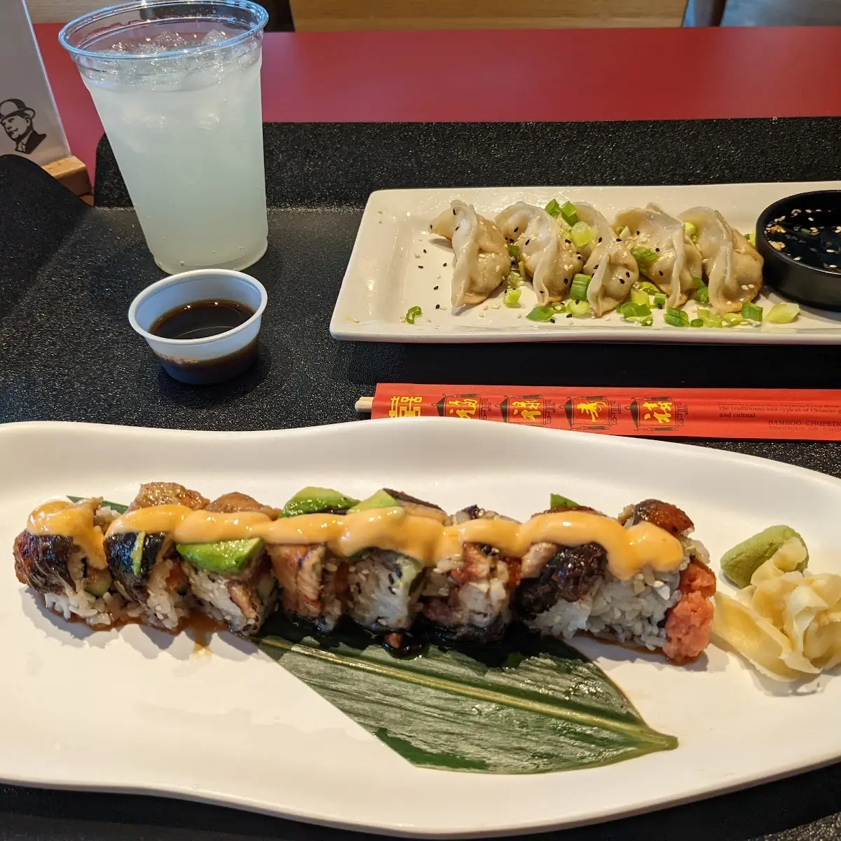 Electric Eel Roll Gyoza