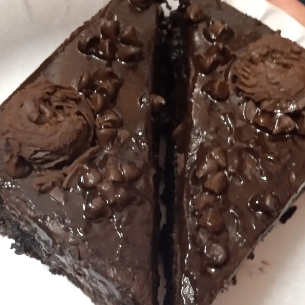 Chocolate Cake Slice