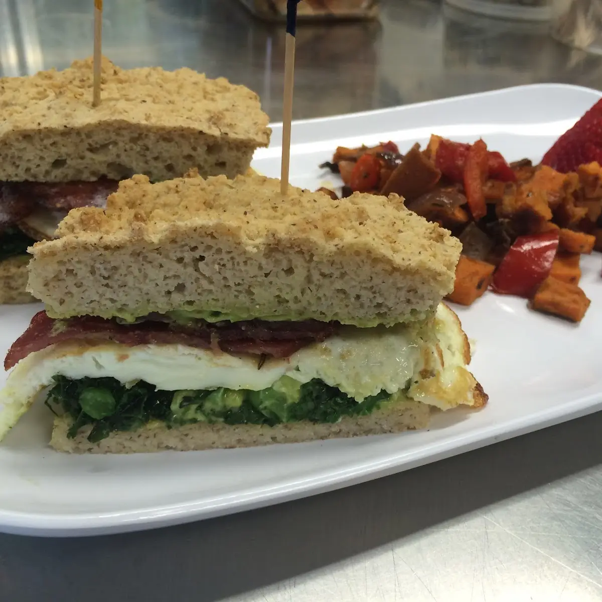 Tofu Pesto Sandwich V
