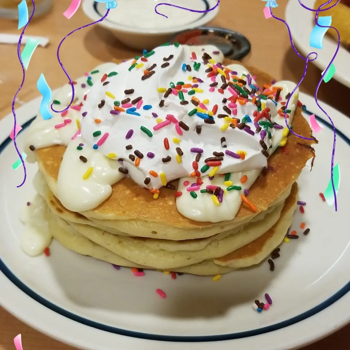 Birthday Cake Pancakes