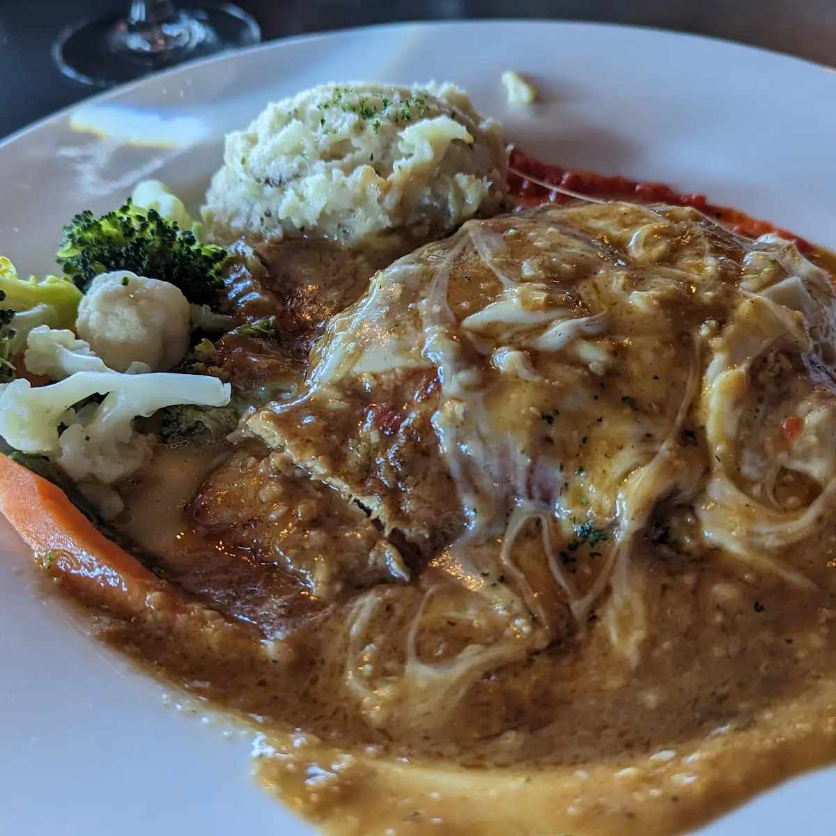 Pork Chop Calvados