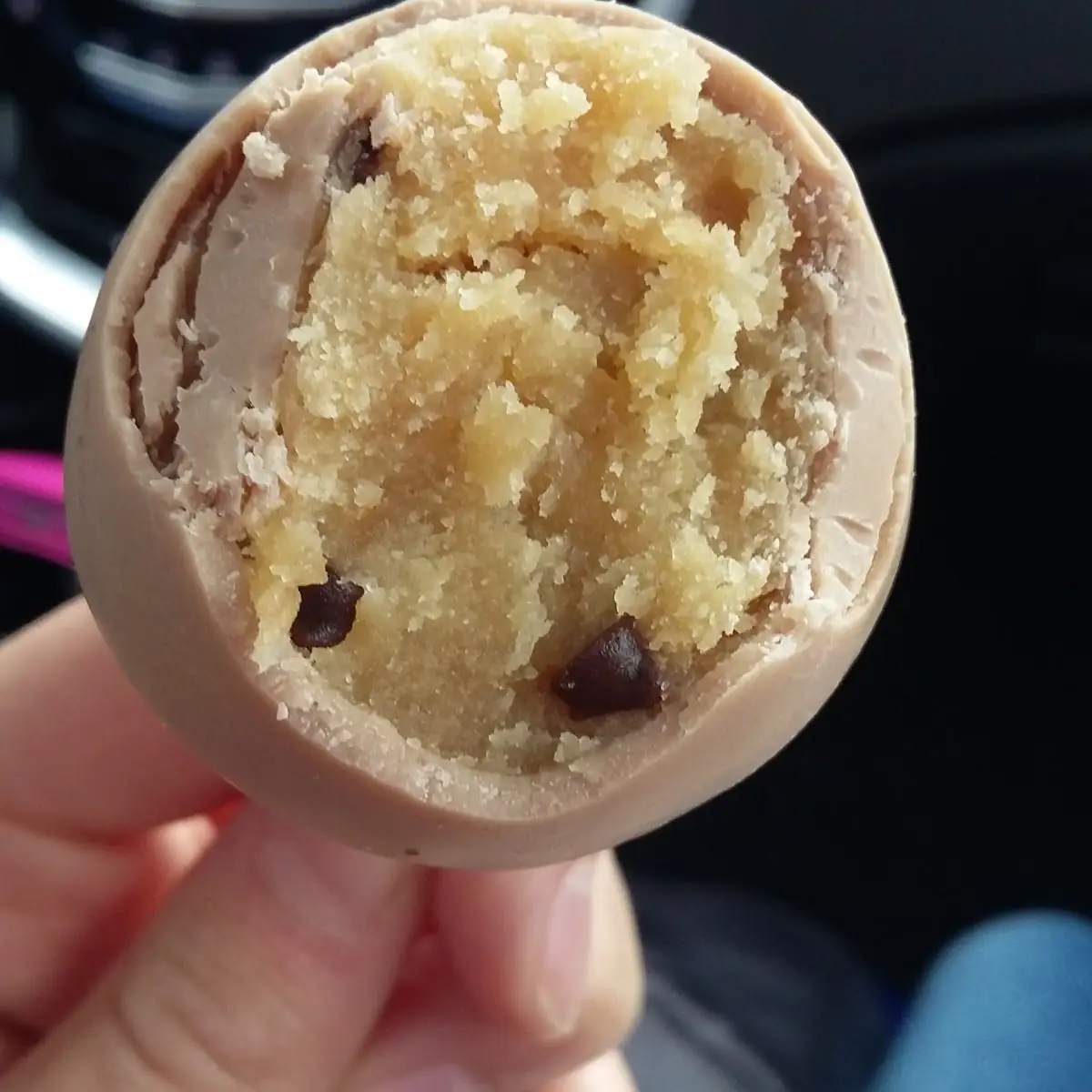 Chocolate Chip Cookie Dough Cake Pop