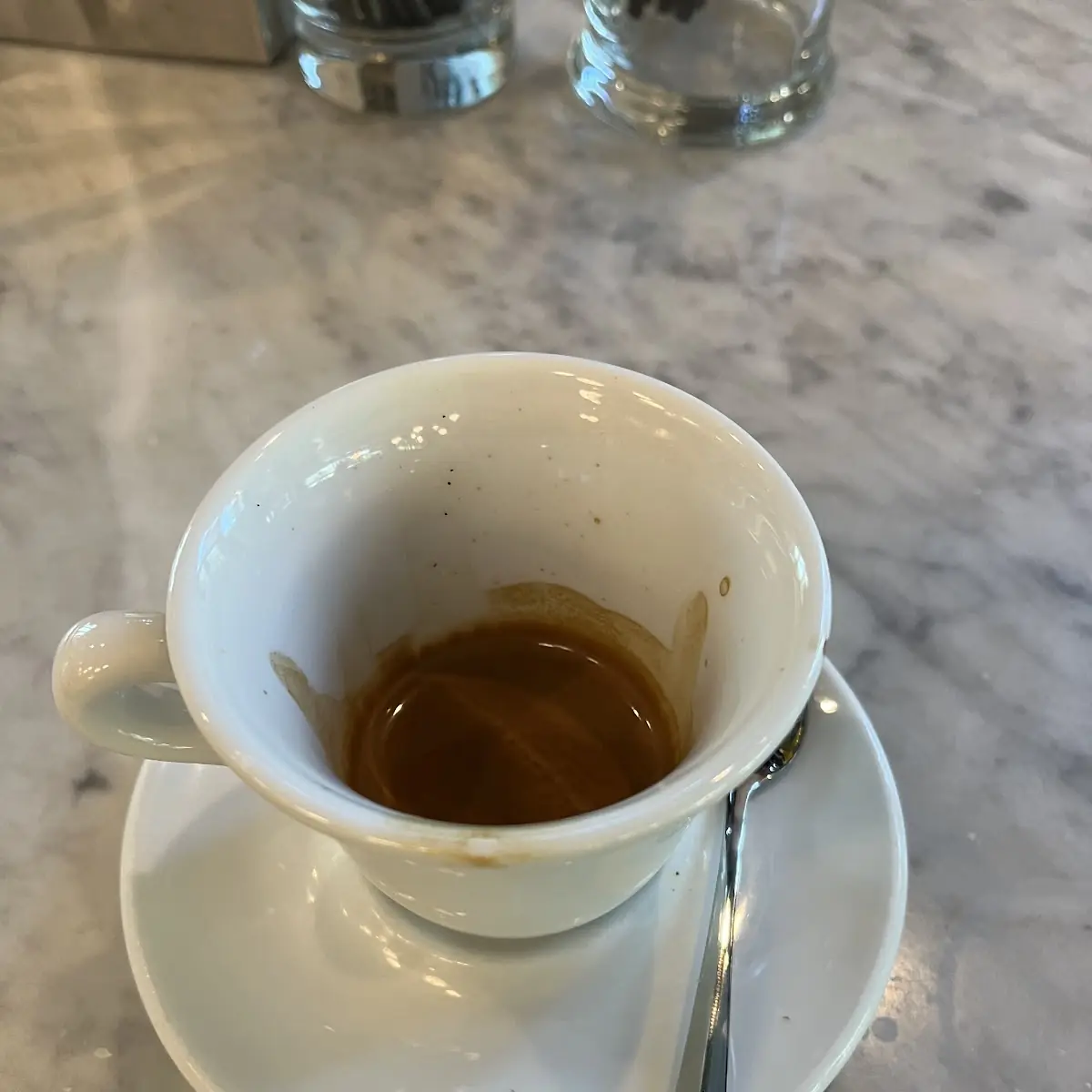 Espresso in Ceramic Cup