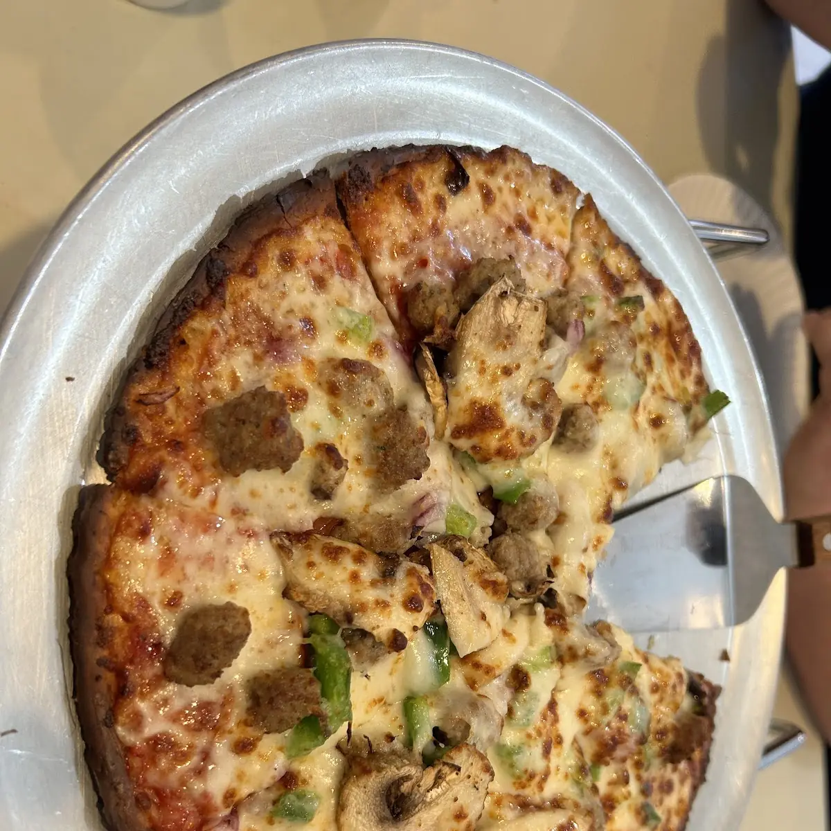 Cauliflower Crust Supreme Pizza