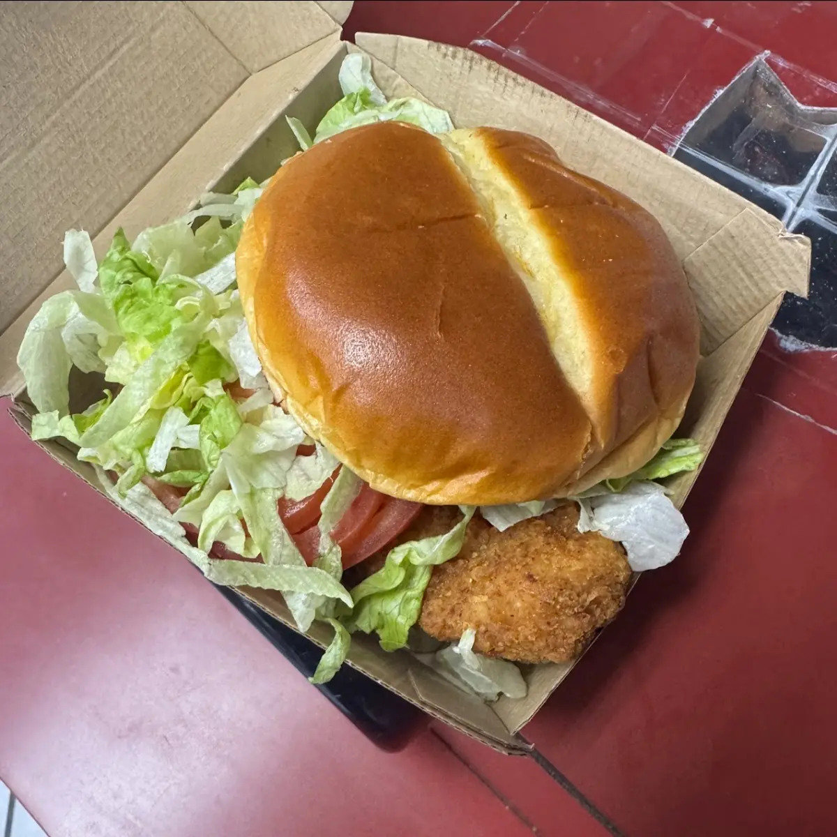 Deluxe Crispy Chicken Sandwich