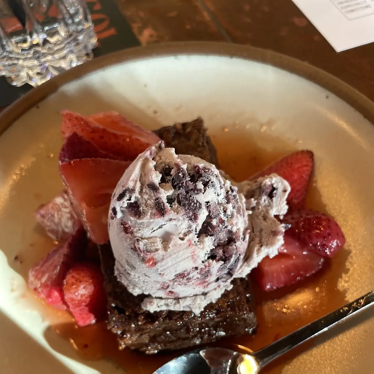 Brownie Sundae