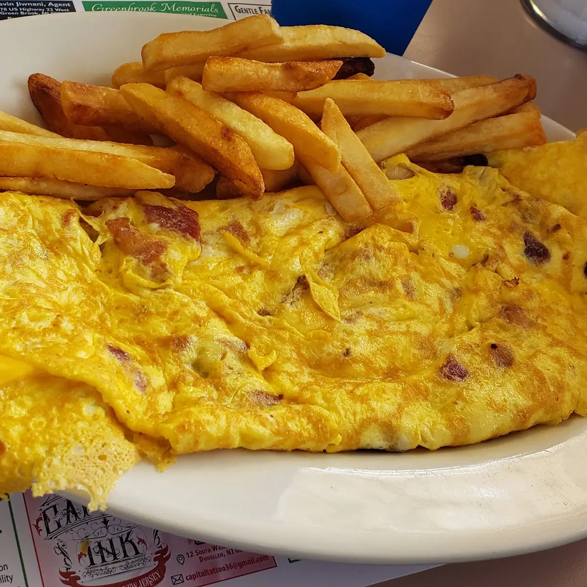 Bacon and Cheese Omelette